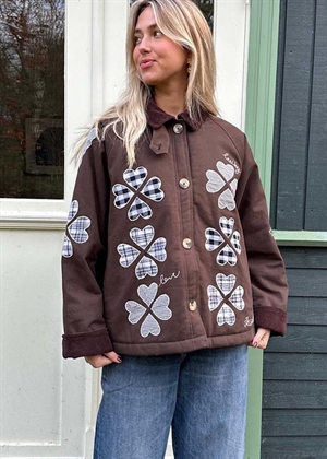 Lillibeth jakke Checked Brown Sissel Edelbo 